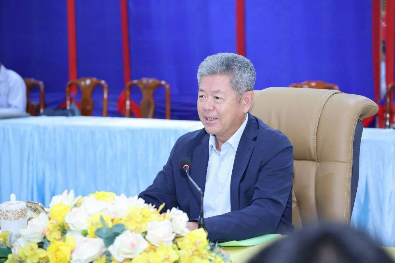 អភិបាល នៃគណៈអភិបាលខេត្តកណ្ដាល លោកគួច ចំរើន
