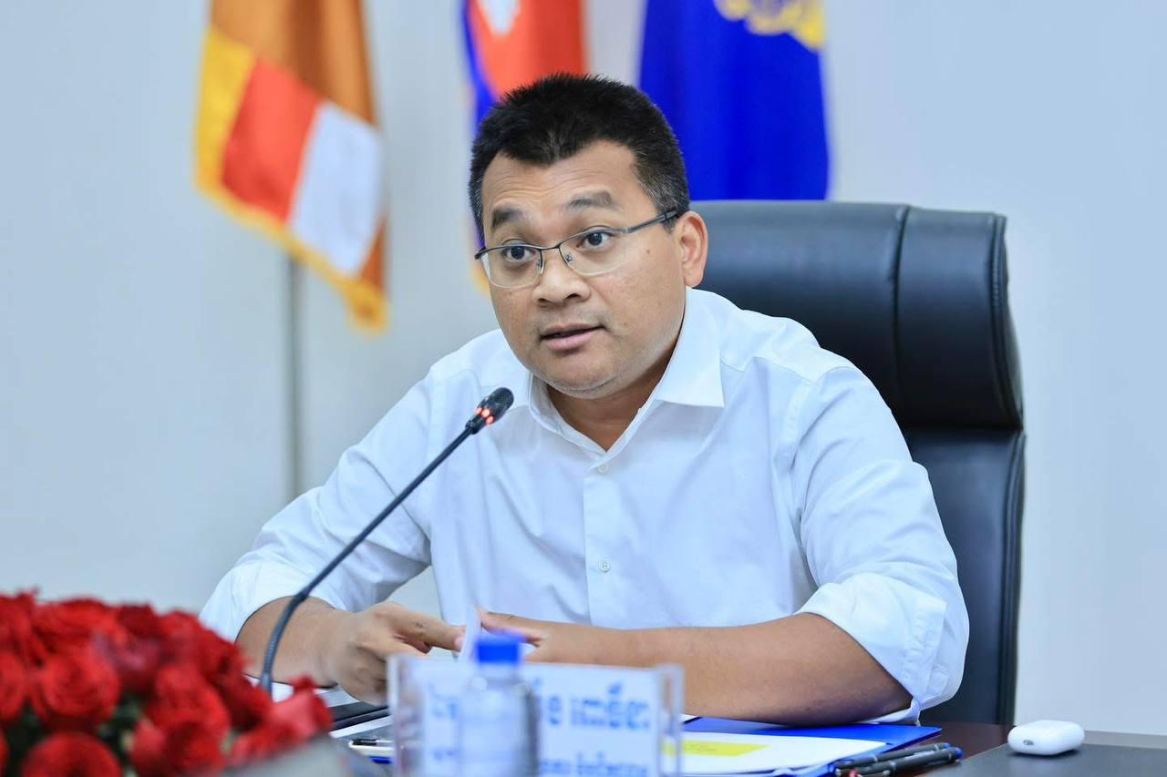 លោកប៉េង ពោធិ៍នា រដ្ឋមន្រ្តីក្រសួងសាធារណការ និងដឹកជញ្ជូន